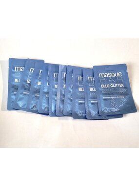 10 Pack Masque Bar Blue Glitter Peel Off Korean Face Mask Moisturize Soothe NEW